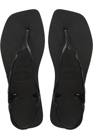 Havaianas Soleil, Sandali A T Da Donna Eleganti, Resistenti E Confortevoli, Chiusura Posteriore, Cinghie Ondulate E Suola Con Bordi Squadrati