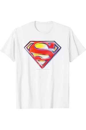 DC Comics Originals Superman Stencil Maglietta