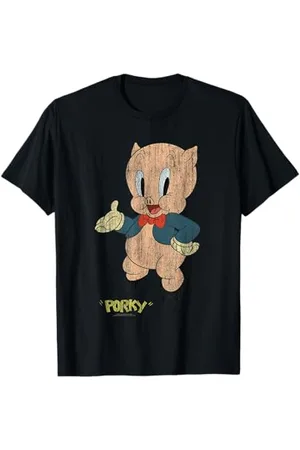 LOONEY TUNES Porky Distressed Maglietta