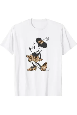 Disney Minnie Mouse Cheetah Print Outfit Maglietta