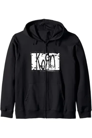 Korn Gritty Logo Felpa con Cappuccio Felpa con Cappuccio