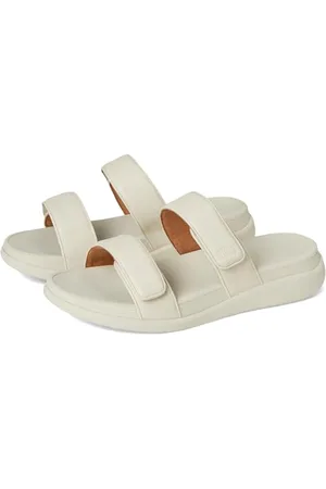 FitFlop F-Mode Go Adjustable Flatform Two-Bar Slides, Sandali a Ciabatta Donna, , 36 EU