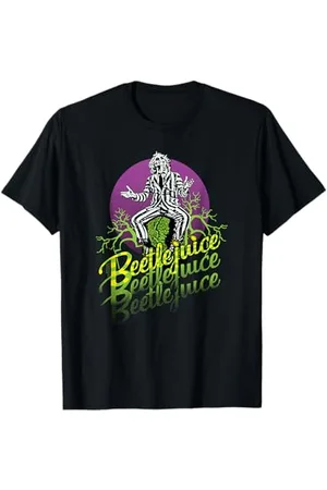 BEETLEJUICE Purple Circle Maglietta