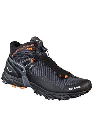 Salewa Scarpe da Trekking Ultra Flex Mid Gore-Tex da Uomo, Nero, 6.5