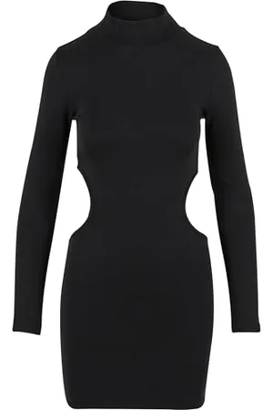 Urban classics Tb7066-ladies Cut out Mini Dress NAN, , M Donna