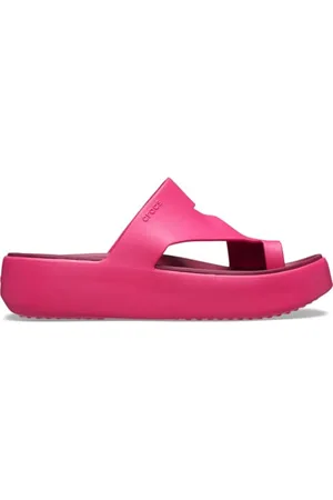 Crocs Getaway Platform Toe Loop, Sandali Donna, , 34/35 EU