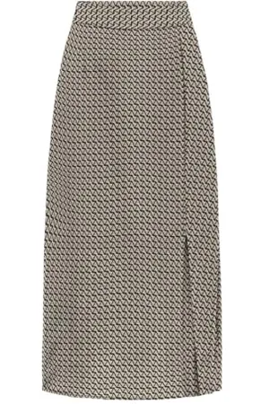 ONLY Onlnova Life Vis Piper Slit Skirt Gonna, , S Donna