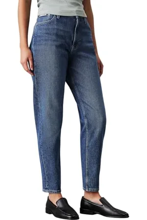 Calvin Klein Mom Jean Affusolato, , 29W / 28L Donna