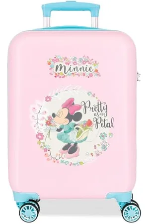 Disney Joumma Minnie Florals Valigia da cabina 33 x 50 x 20 cm Rigido 2 kg Chiusura a combinazione laterale ABS 2 kg 33 L Bagaglio a mano, , Taglia unica, Valigia cabina