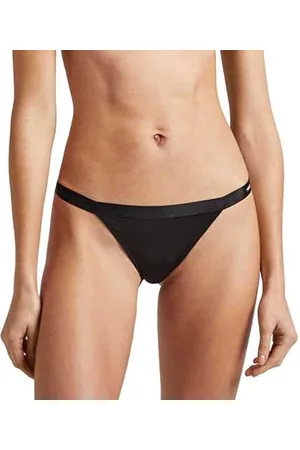 Pepe Jeans Lace Bikini, Intimo in Stile Bikini Donna, (Black),L