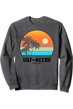 Gulf of Mexico Forever Retro Beach Tee Store Gulf of Mexico Since 1550 Retro Vintage Beach Gulf of Mexico Felpa