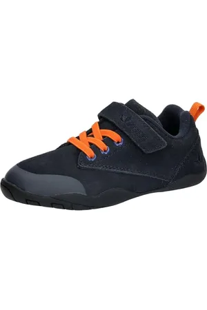 LICO Praslin, Scarpe da Ginnastica, Blu/Arancione, 32 EU