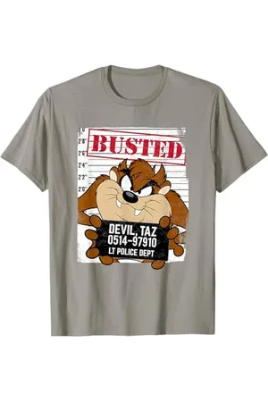 LOONEY TUNES TAZ Mugshot Maglietta