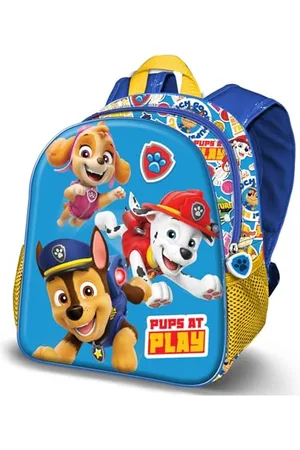 KARACTERMANIA Paw Patrol Play-Zainetto 3D Piccolo, Blu, 26 x 31 cm, Capacità 7 L