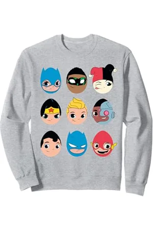 DC Comics Originals DC Super Friends Easter Egg Heads Felpa