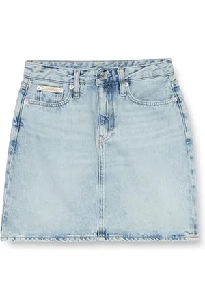 Calvin Klein Regular Mini Skirt Gonna A-Line, , 24W Donna