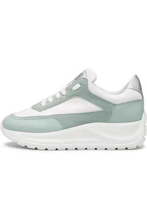 Candice Cooper Spark One, Scarpe con Lacci Donna, Green-White, 36 EU