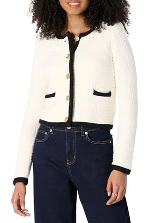 Amazon Maglione Cardigan Dal Peso Medio Con Vestibilità Regolare Donna, , S