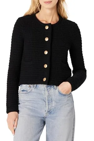 Amazon Maglione Cardigan dal Peso Medio con vestibilità Regolare Donna, , XXS