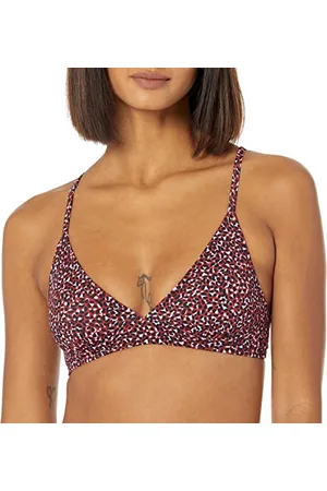 Amazon Top Bikini Classico con Sostegno Leggero Donna, , 44