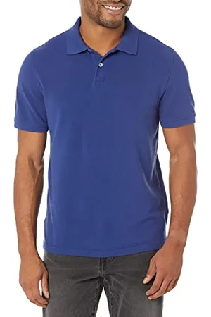 Amazon Polo in piqué di Cotone Slim Uomo, , M
