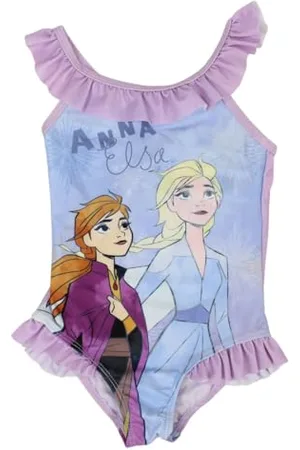 Disney Costume da Bagno La Regina delle Nevi Bikini, , 6 Anni (Pacco da 2) Unisex Kids