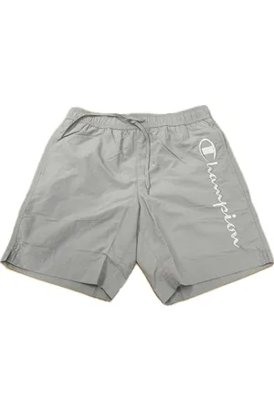 Champion Legacy Icons Tonal Logo Beachshorts-Crinkle Taslon Bermuda Costume a Pantaloncino, , L Uomo