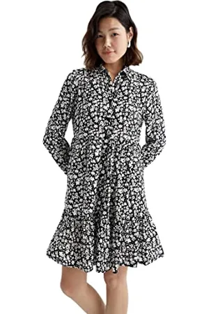 DeFacto Z2447az, Abito a Maniche Lunghe Donna, , 42