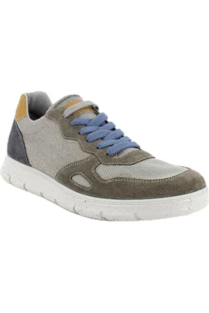 IGI&CO U.Bert, Scarpe con Lacci Uomo, Militare-Sabbia, 42 EU