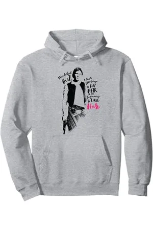 STAR WARS Han Solo Ragazza meravigliosa Felpa con Cappuccio