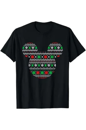 Disney Felpa Mickey Holiday Fair Isle Maglietta