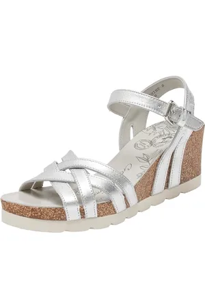Panama Jack Vera Shine, Sandali con Zeppa Donna, , 38 EU