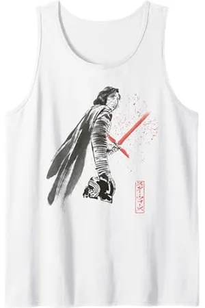 STAR WARS Kylo Ren Japan Sumi-e Ink Wash Painting Style Canotta
