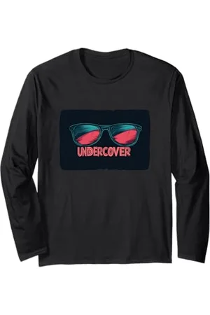 UNDERCOVER Fantastica dichiarazione di occhiali da sole Maglia a Manica
