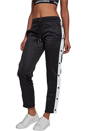 Urban classics Ladies Button Up Track Pants Pantaloni, , XXXXXL Donna