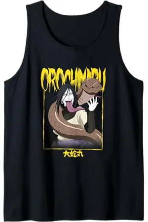 Naruto Shippuden Orochimaru Logo e Cornice Canotta
