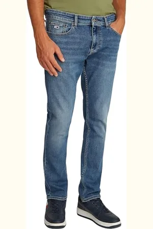 Tommy Hilfiger Uomo Jeans Scanton Slim Fit, Blu ( Medium), 32W/33L