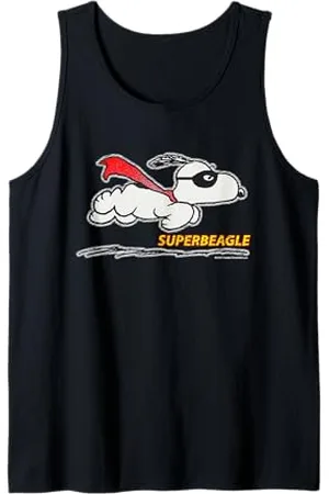 Peanuts Snoopy - Super Beagle con cappuccio, motivo: Super Beagle Marvel Canotta