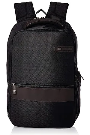 Samsonite Kombi-Zaino Piccolo Laptop, Nero/Marrone, 16.25 x 10.5 x 5-inch Unisex-Adulto