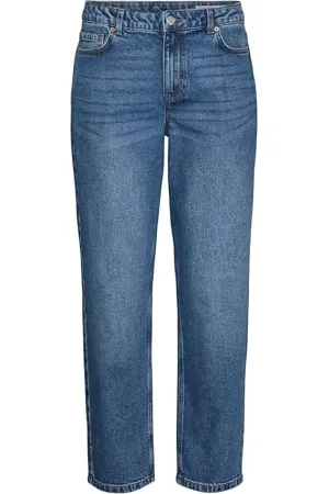 VERO MODA Vmkyla Mr Straight J Vi3413 Noos Jeans, , 28W x 32L Donna