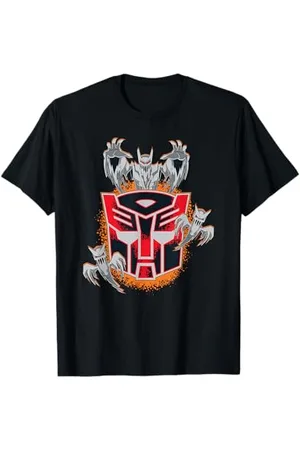 TRANSFORMERS Evergreen Halloween Autobot Ghosts Logo Maglietta