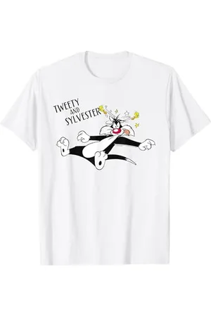 LOONEY TUNES Tweety And Sylvester Maglietta