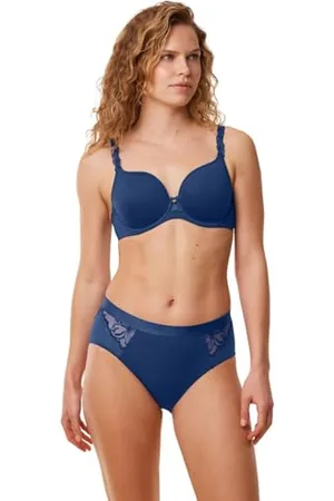 Triumph Donna Wild Azalea Florale WP, Bra, Deep Water, 3B