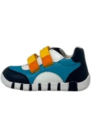 Geox B IUPIDOO Boy C, Scarpe da Ginnastica Bimbo 0-24, Ocean/Navy, 18 EU