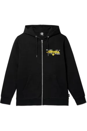 Borussia Dortmund BVB Matchday I Sweatjacke-Offizielle Kapuzenjacke in Schwarz Maglione Cardigan, , XXL Unisex-Adulto
