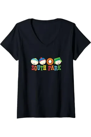 South Park Donna Heads Maglietta con Collo a V