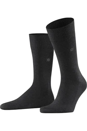 Burlington Leeds M So cotone lana tinta unita 1 paio, Calzini Uomo, , 40-46
