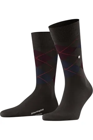 Burlington Edinburgh M So lana fantasia 1 paio, Calzini Uomo, , 40-46