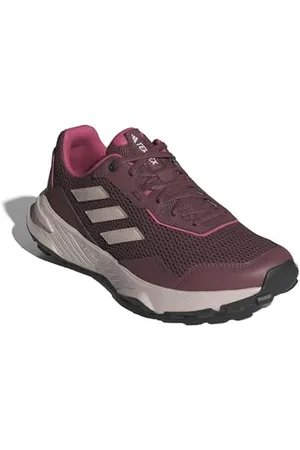 adidas Tracefinder Trail Running Shoes, Scarpe Donna, Quiet Crimson/Putty Mauve/Pink Fusion, 36 2/3 EU