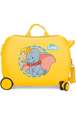 Disney Dumbo Ocra 50 x 39 x 20 cm Rigida ABS Chiusura a combinazione laterale 78 L 1,8 kg 4 ruote Bagaglio a mano, giallo